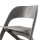 ArtissIn Set of 4 Dining Chairs, Plastic, 55x52x72cm, Grey, Stackable, Modern Design, Weather-Resistant, Easy Assembly