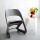ArtissIn Set of 4 Dining Chairs, Plastic, 55x52x72cm, Grey, Stackable, Modern Design, Weather-Resistant, Easy Assembly