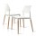 Artiss Dining Chairs Set of 4 White Belloch Replica, Solid Beech Wood Legs, Stackable, Indoor Outdoor Kitchen Use