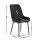 Artiss Retro PU Leather Dining Chairs Set of 4 - Black, Diamond Tufted, Metal Legs, Ergonomic Design, 40x40x88cm