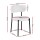 Artiss Set of 6 Sherpa Boucle Dining Chairs White Upholstered Curvy Backrest Thick Padded Seats Metal Legs