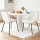 Artiss 2x Beige Velvet Tufted Dining Chairs - Ergonomic Design, Metal Legs, 51x44x80cm for Kitchen, Lounge, Cafe