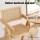 Artiss 2x Wooden Dining Chairs - Natural Rattan Seat, Rubber Wood Frame, Ergonomic Design, 120kg Capacity, Easy Assembly