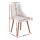 Artiss Set of 2 White Dining Chairs, PU Leather, Diamond Tufted, Wood Frame, Padded Seat, 150kg Capacity