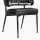 Artiss Yolanda Dining Chairs Set of 2, Black PU Leather, Metal Frame, 150kg Capacity, 49x52x77cm, 1-Year Warranty