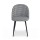 Artiss Houndstooth Linen Dining Chairs Set of 2 - Modern Design with Solid Metal Legs, 150kg Capacity, Anti-Slip Feature