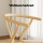 Artiss Set of 6 Wishbone Dining Chairs - Rubberwood Frame, Rattan Seat, Ergonomic Design, 120kg Capacity, Natural Finish