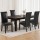 Artiss Set of 2 Black PU Leather Dining Chairs - Elegant Parsons Design, Thick Foam Padding, Pinewood Frame, 102cm