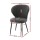 Artiss 2x Grey Sherpa Bouclé Dining Chairs - Wing Back Design, High-Density Foam, Steel Legs, 150kg Capacity, 60x50x90cm
