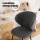 Artiss 2x Grey Sherpa Bouclé Dining Chairs - Wing Back Design, High-Density Foam, Steel Legs, 150kg Capacity, 60x50x90cm