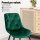 Artiss Dining Chairs Set of 4, Velvet Diamond Tufted, Green, Steel Legs, 150kg Capacity, Luxurious Comfort & Style