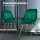 Artiss Set of 4 Velvet Dining Chairs, Green, Channel Tufted, Gold Legs, 44x41x80cm - Modern Elegance & Comfort