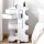 Artiss 5-Tier White Storage Trolley Cart - Stylish, Versatile Replica Boby Trolley with Fold-Out Shelves