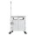 Emajin Foldable Shopping Trolley Cart 75L White, Aluminium Handle, Water-Resistant, 70kg Capacity, 360° Wheels