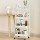 Artiss 4-Tier White Storage Trolley Kitchen Cart - Portable, Space-Saving, Steel Frame, 50kg Capacity, 1-Year Warranty