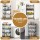 Artiss 4-Tier Adjustable Steel Shelving Unit with Wheels - 20kg Capacity, Rust-Resistant, 45x25x90cm, Black