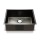 Cefito Kitchen Sink, Stainless Steel Basin, 60x45CM, Black, Nano-Coated, Soundproof, Anti-Bacterial, Easy Drainage