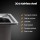 Cefito 61x43CM Stainless Steel Kitchen Sink - Single Bowl, Black, Nano-Coated, R10 Corners, Drain Basket Included