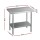 Cefito 910x610mm Stainless Steel Kitchen Work Bench - Commercial Grade 430, Adjustable Shelf & Legs, Easy Assembly