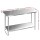 Cefito 1524x610mm Stainless Steel Kitchen Bench - Heavy Duty 430 Steel, Adjustable Shelves & Feet, Easy Assembly