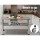 Cefito 1829x610mm Stainless Steel Kitchen Bench with Lockable Wheels - Durable, Adjustable, and Portable Workspace