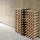 Artiss Wine Rack, Solid Pine & Steel, 110-Bottle Capacity, Natural Finish, Space-Saving Design for Kitchen or Cellar