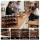 Artiss 3-Tier Bamboo Wine Rack 12 Bottle Walnut Vertical Countertop Organiser for Kitchen Bar Storage