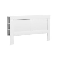 Artiss CABI King Bed Headboard with Shelves - White, Stylish MDF Storage, Easy Clean, 1-Year Warranty