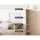 Artiss CABI King Bed Headboard with Shelves - White, Stylish MDF Storage, Easy Clean, 1-Year Warranty