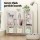Artiss CORA Bookshelf 3 Tiers 10 Cubes – White & Pine, 120cm x 24cm x 107cm, Sturdy Display Shelf with Solid