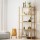 Artiss 5-Tier Wooden Bookshelf Display – 15mm MDF, Pine Legs, 80x30x150cm, 20kg Capacity, Anti-Tip Safety,