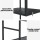 Artiss Bookshelf 5-Tier Display Shelf, Metal & Particle Board, Black, 60x33x171 cm, Industrial Design, Easy Assembly