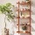 Artiss Floating Bookshelf, MDF 5-Tier, Oak, 77.5x25x180cm, Contemporary Display Shelf, Easy Assembly, Adjustable