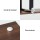 Artiss 5 Tier Ladder Bookshelf Corner Shelf 5‑Tier L Shaped Bookcase Walnut and Black Metal Frame 160cm
