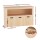 Keezi Kids Bookshelf with 3 Drawers, Wooden Toy Organiser, 95.5cm High, Non-Toxic, Easy-Clean, Child-Safe Design
