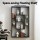 Artiss Floating Wall Shelves Bookshelf Black, 85cm x 16cm x 48cm, 8 Compartments, Melamine Finish, Versatile Display