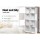 Artiss Bookshelf 8 Cube Shelf, Particle Board, White, 119x60x29.5cm - Modern Storage with Cabinets & Open Shelves