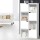 Artiss Bookshelf 8 Cube Shelf, Particle Board, White, 119x60x29.5cm - Modern Storage with Cabinets & Open Shelves