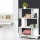 Artiss Bookshelf, 3-Tier Zig Zag Design, 12mm Particle Board, 60x23.5x98cm, White, Modern Display Shelf