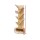 Artiss Tree Bookshelf, 7-Tier, Particle Board, Natural, 40x19.5x124cm - Versatile, Stylish, Easy Assembly