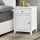 Artiss Gustav White Bedside Cabinet - E1 MDF, 48x38x53.5cm, Smooth Drawer & Sturdy Legs, Ample Storage, Easy Assembly