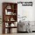 Artiss 5-Tier Walnut Bookshelf, 6 Adjustable Shelves, Anti-Tip Kit, 90x30x182cm, Easy Assembly, 1-Year Warranty