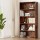Artiss 5-Tier Walnut Bookshelf, 6 Adjustable Shelves, Anti-Tip Kit, 90x30x182cm, Easy Assembly, 1-Year Warranty
