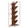 Artiss Tree Bookshelf 9 Tiers, Walnut, 15mm Particle Board, 50x25x141cm, Stylish Tree Design, Durable, Easy Assembly