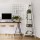Artiss 5-Tier Corner Ladder Bookshelf - White MDF, 180cm, Non-Toxic Paint, Space-Saving Design, Easy Assembly
