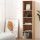 Artiss Bookshelf 5-Tier Pine Melamine 33x30x120cm - Elegant Storage Solution with Adjustable Shelves