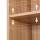 Artiss Bookshelf 8 Tiers, Pine, 33x30x180cm, Adjustable Shelves, Anti-Tip, Easy Assembly, Elegant Storage Solution