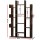 Artiss Tree-Shaped Bookshelf, 12mm Particle Board, Walnut, 86x25x140cm, Industrial Style, Easy Assembly, 1-Year Warranty