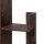 Artiss Tree-Shaped Bookshelf, 12mm Particle Board, Walnut, 86x25x140cm, Industrial Style, Easy Assembly, 1-Year Warranty