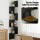 Artiss 5-Tier Black Wall Shelf Bookshelf - Floating Corner Design, Space-Saving, 19x19x123cm, Easy DIY Assembly